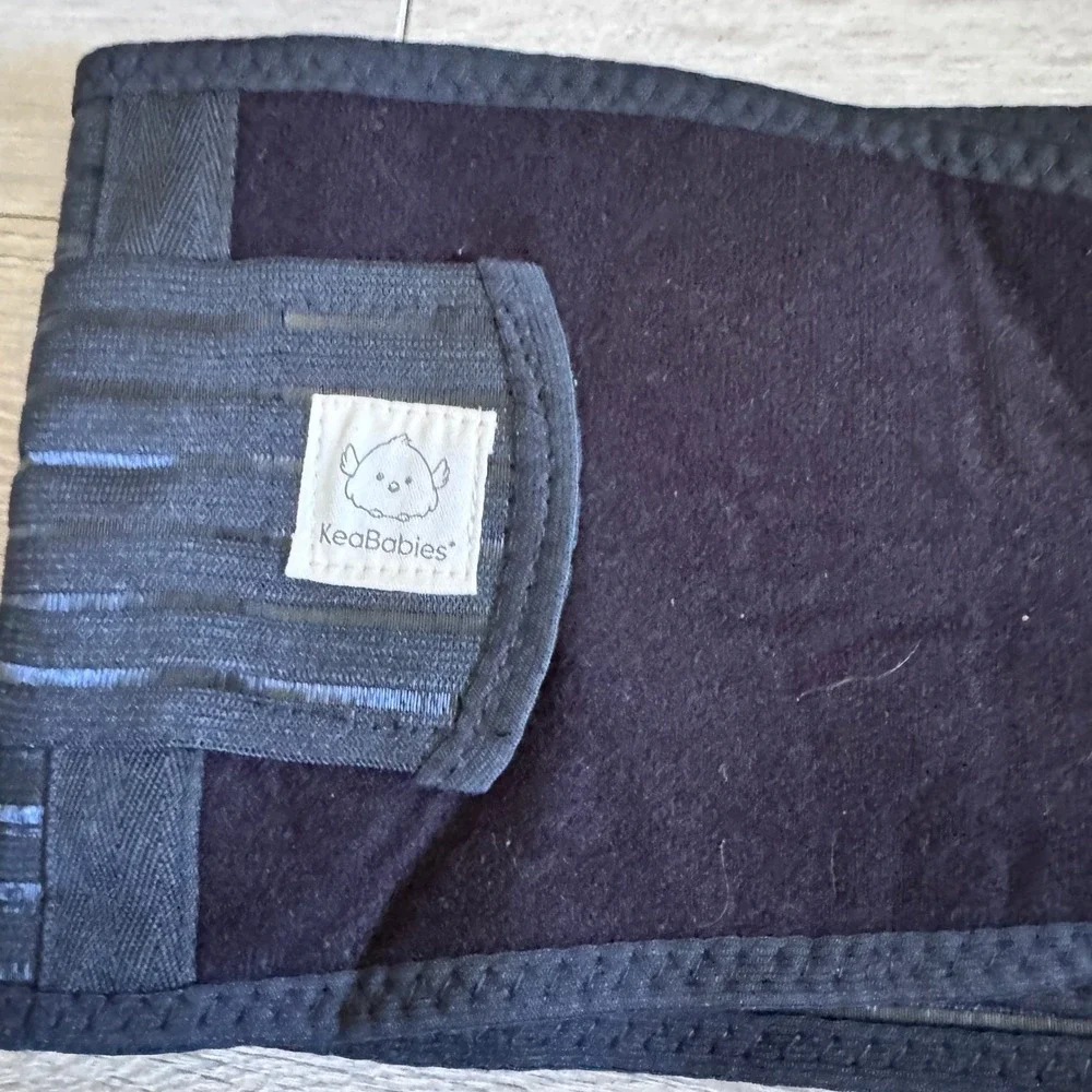 KeaBabies Revive 3-in-1 Postpartum Recovery Support‎ Belt Black Elastic Wrap